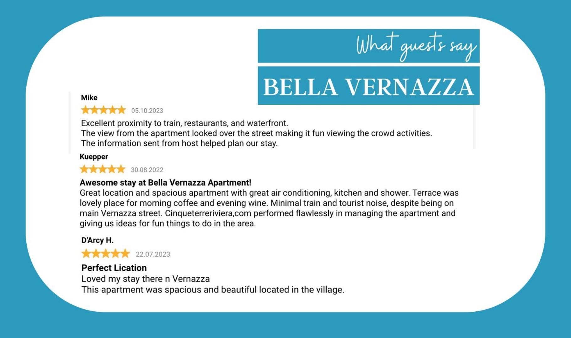 Apartamento Bella Vernazza Exterior foto