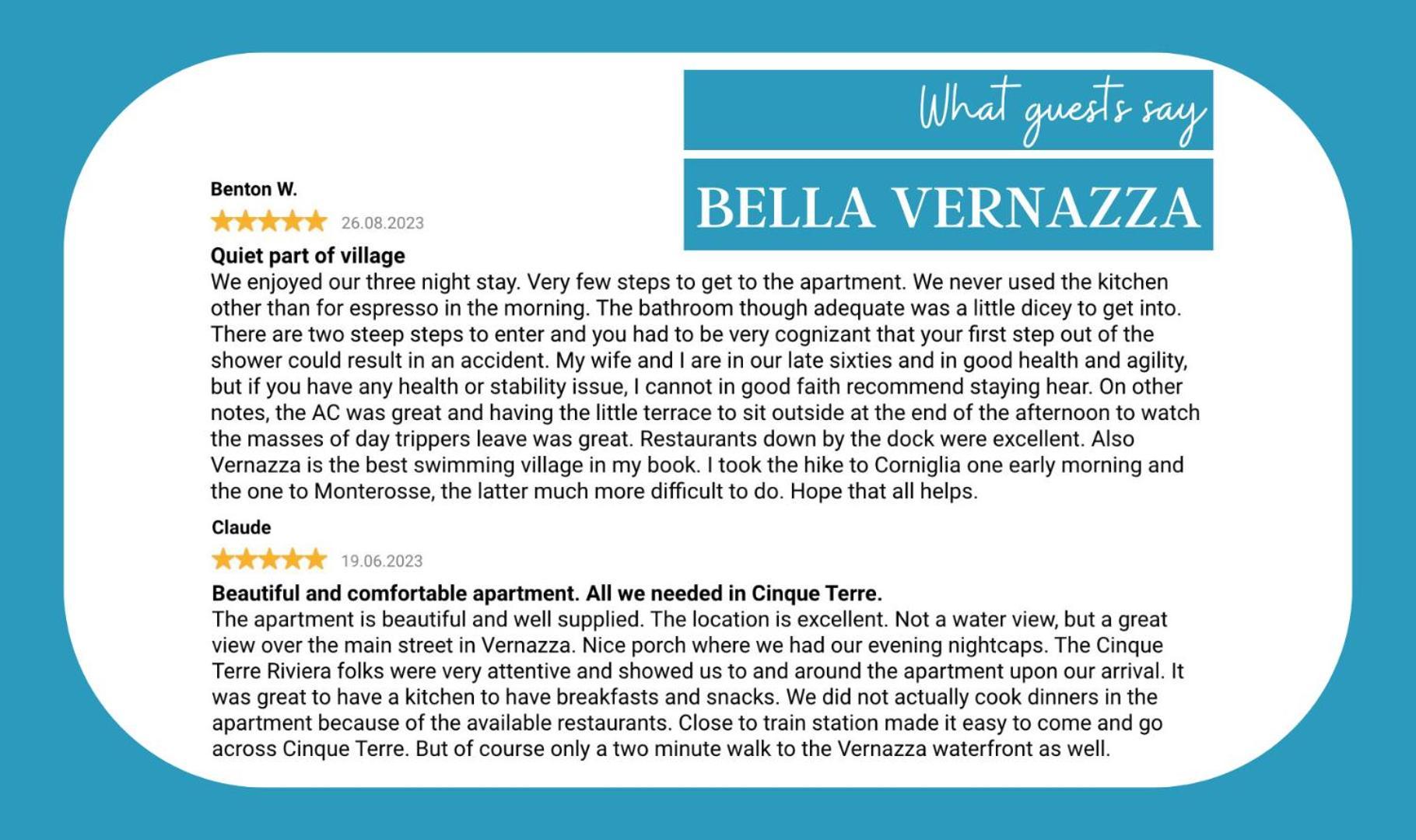 Apartamento Bella Vernazza Exterior foto
